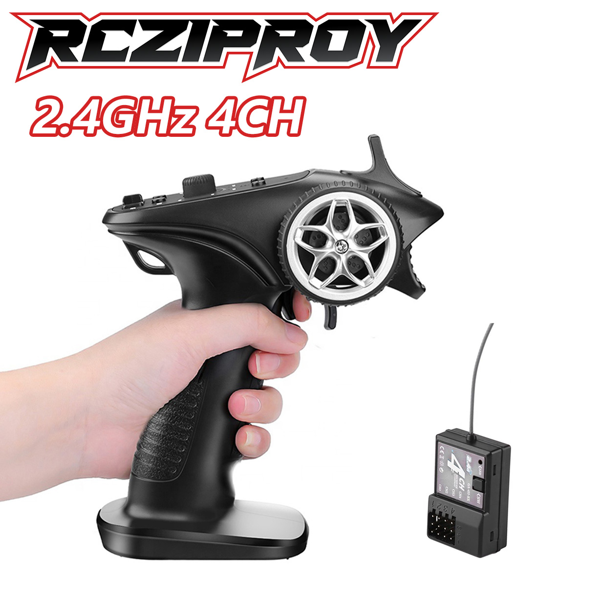Radio Transmitter 2.4Ghz - RCZIPROY TX4 2.4GHz 4CH Radio System