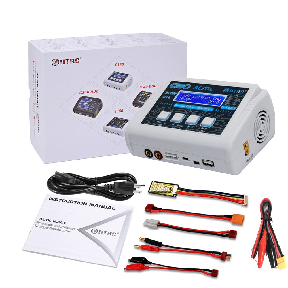 Balance Charger Rc - Original HTRC C150 Lipo Charger Battery