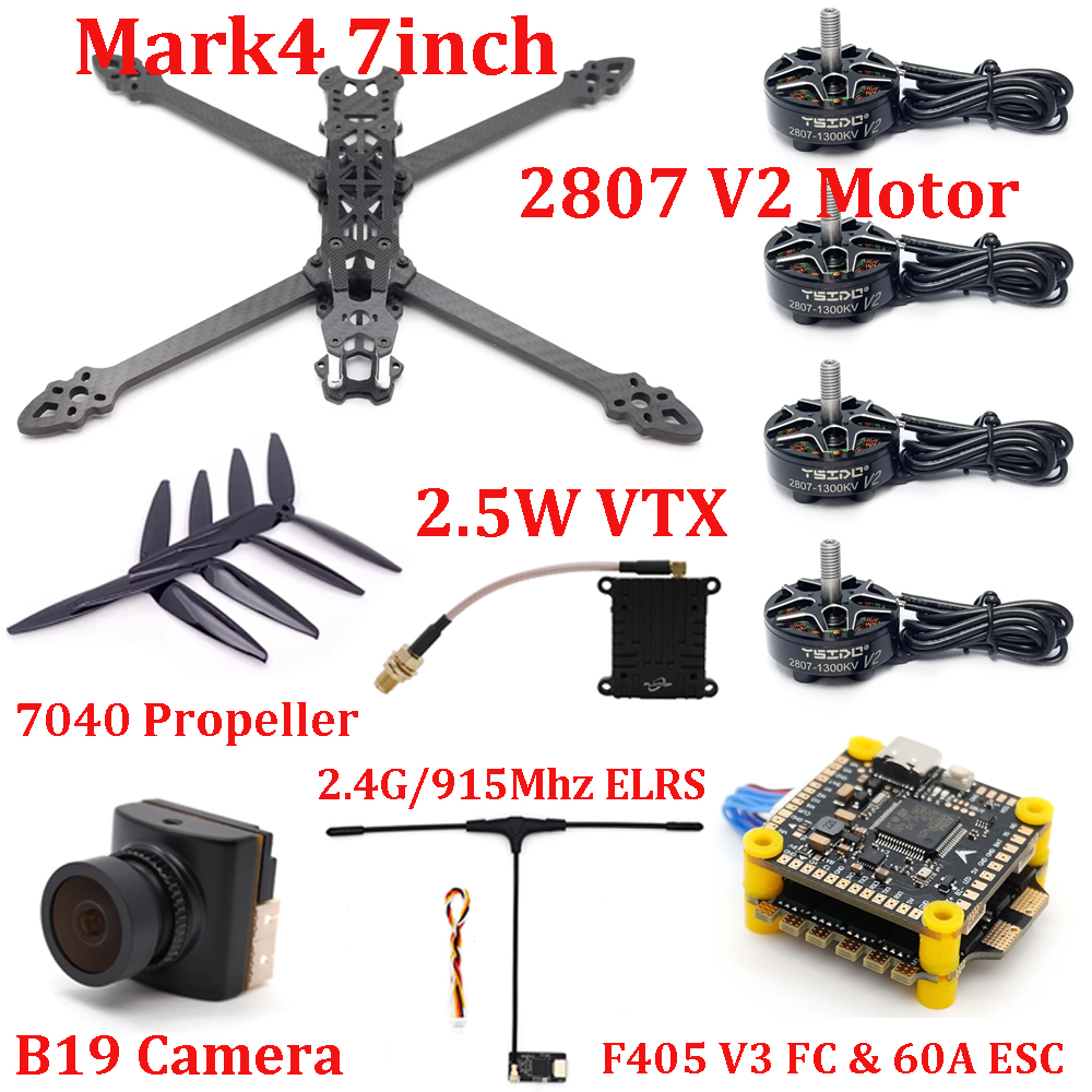 Drone Propeller - Mark4 7inch Frame Kit F405 V3