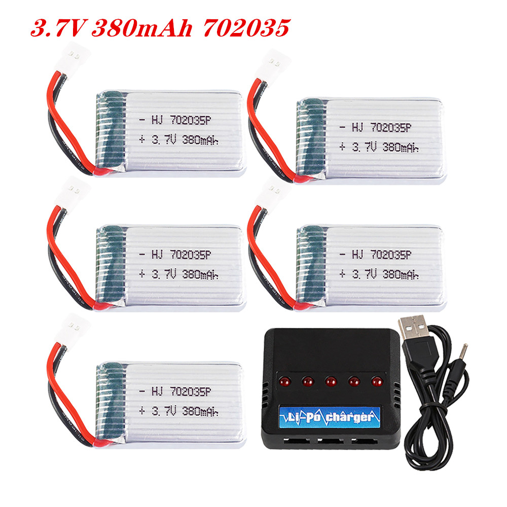 Balance Charger Rc - 3.7V 380mah 702035 Lipo Battery Rechargeable