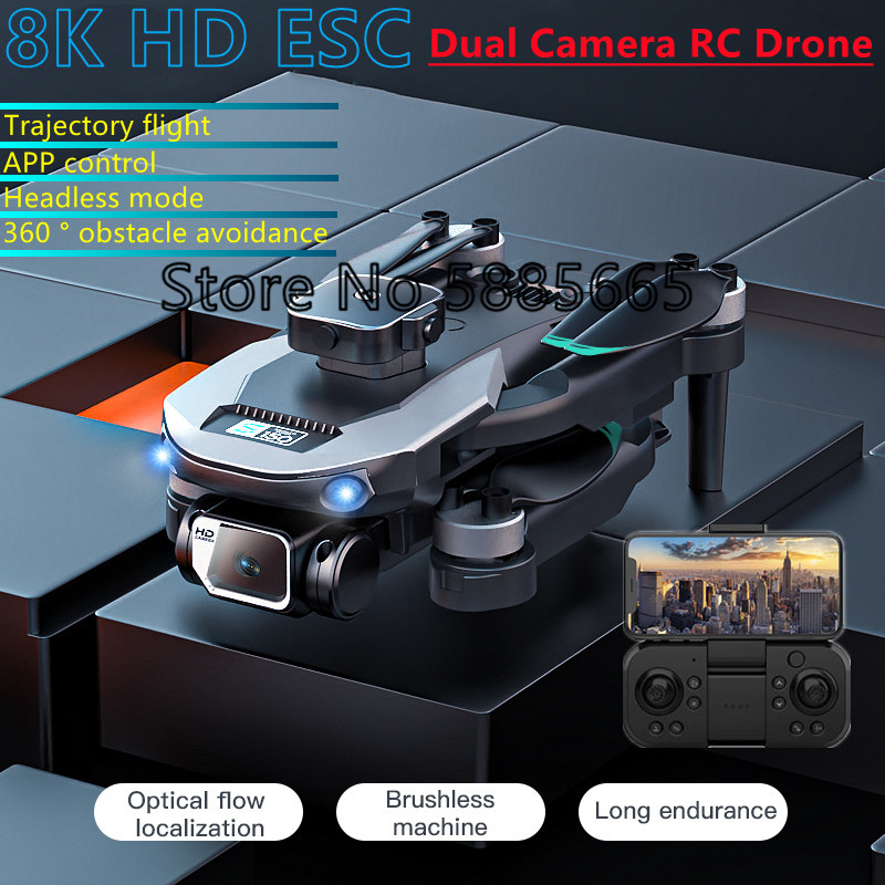 WIFI FPV 8K HD ESC Dual Camera - 4 In 1 Esc review and price