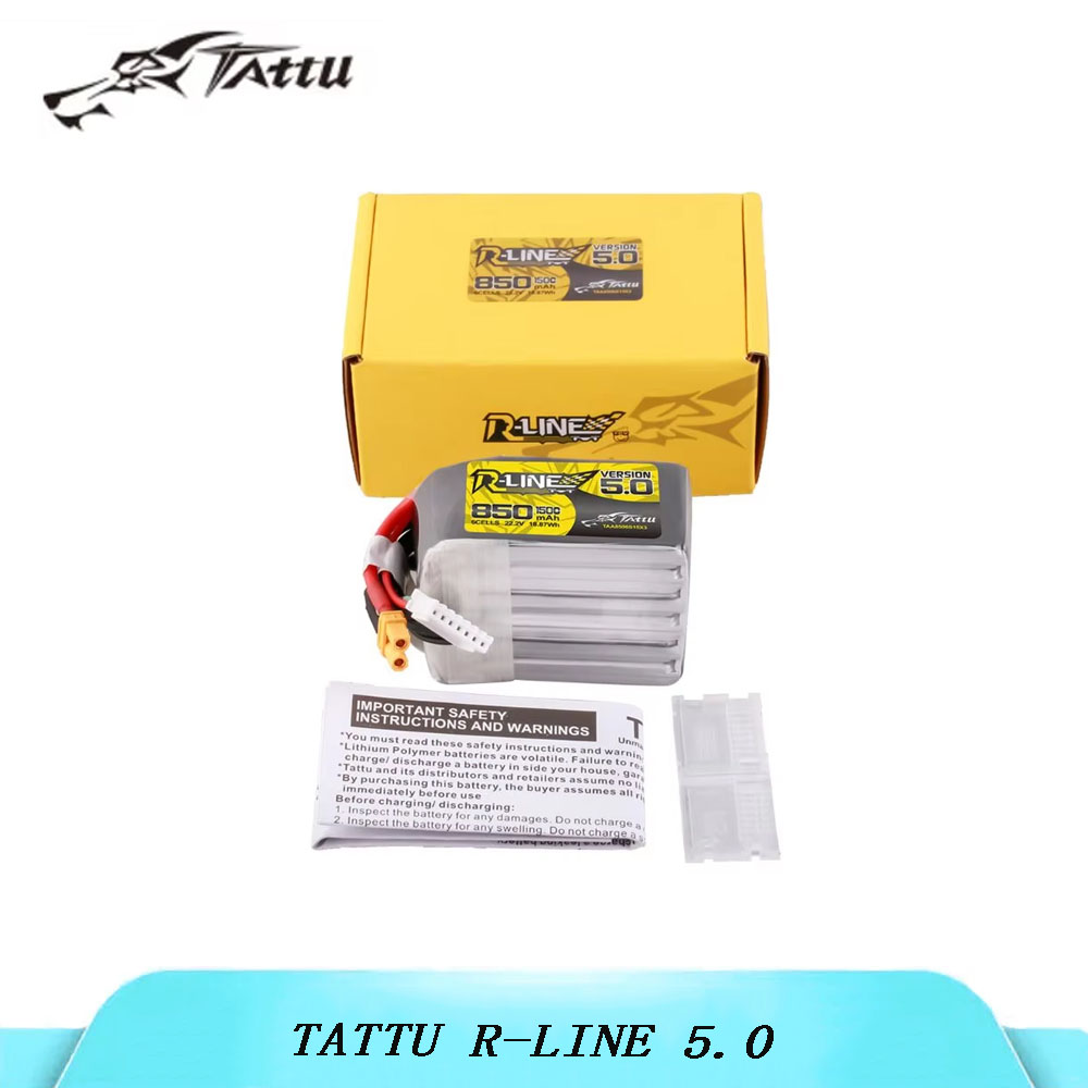 TATTU R-LINE 5.0 3S 4S 6S Lipo - Lipo Battery 4S review and price