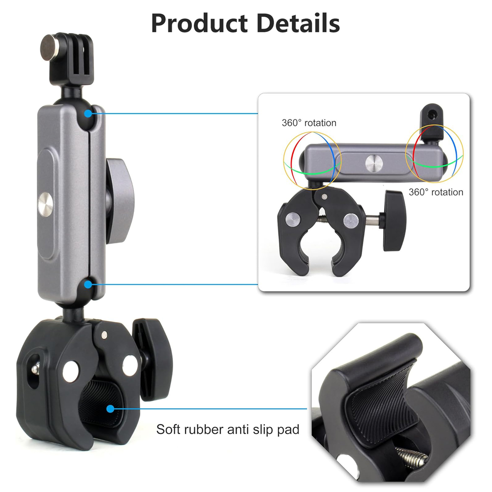 Super Clamp Mount 360° Rotatab - Runcam Camera review and price