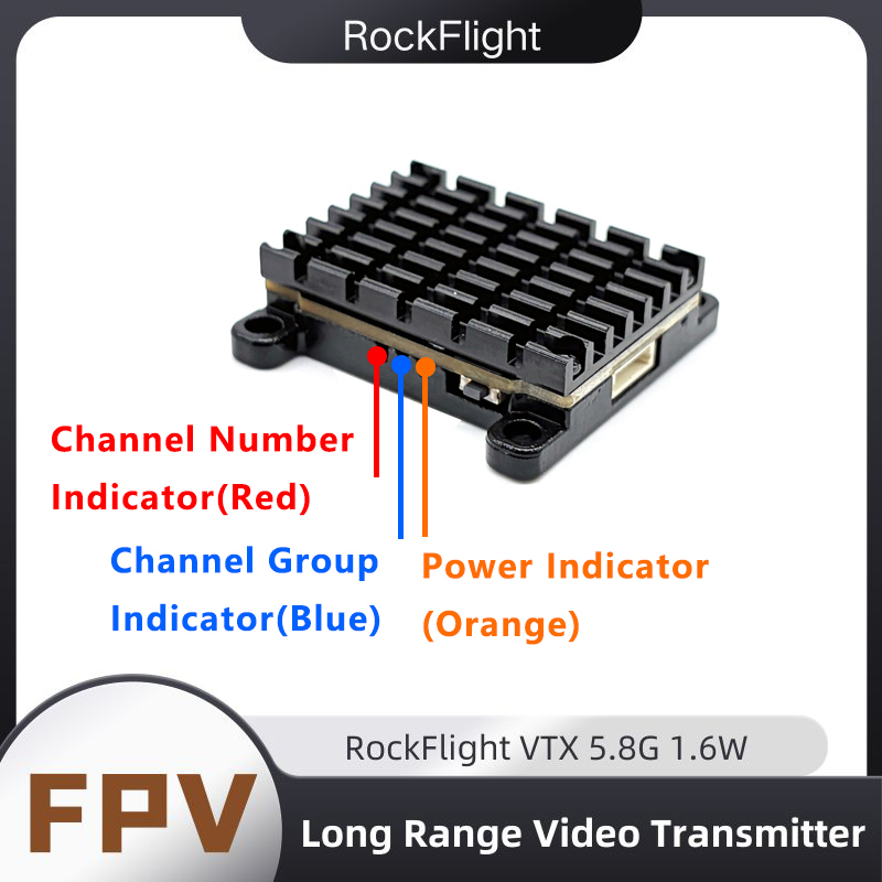 RockFlight TX663 VTX 5.8G 48CH - Rc Transmitter review and price