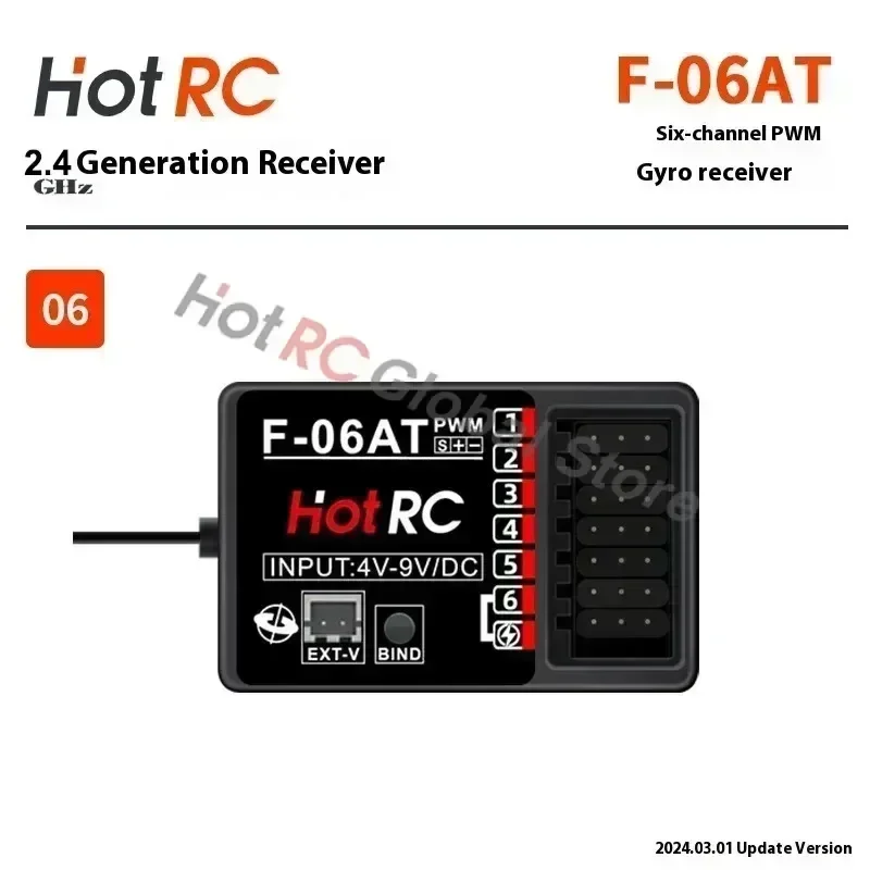 HOTRC 2.4Ghz 4/6/8 Channel F-0 - Radio Transmitter 2.4Ghz review and price