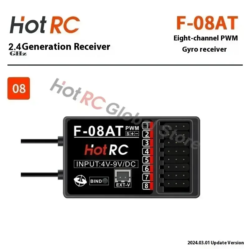 HOTRC 2.4Ghz 4/6/8 Channel F-0 - Radio Transmitter 2.4Ghz review and price