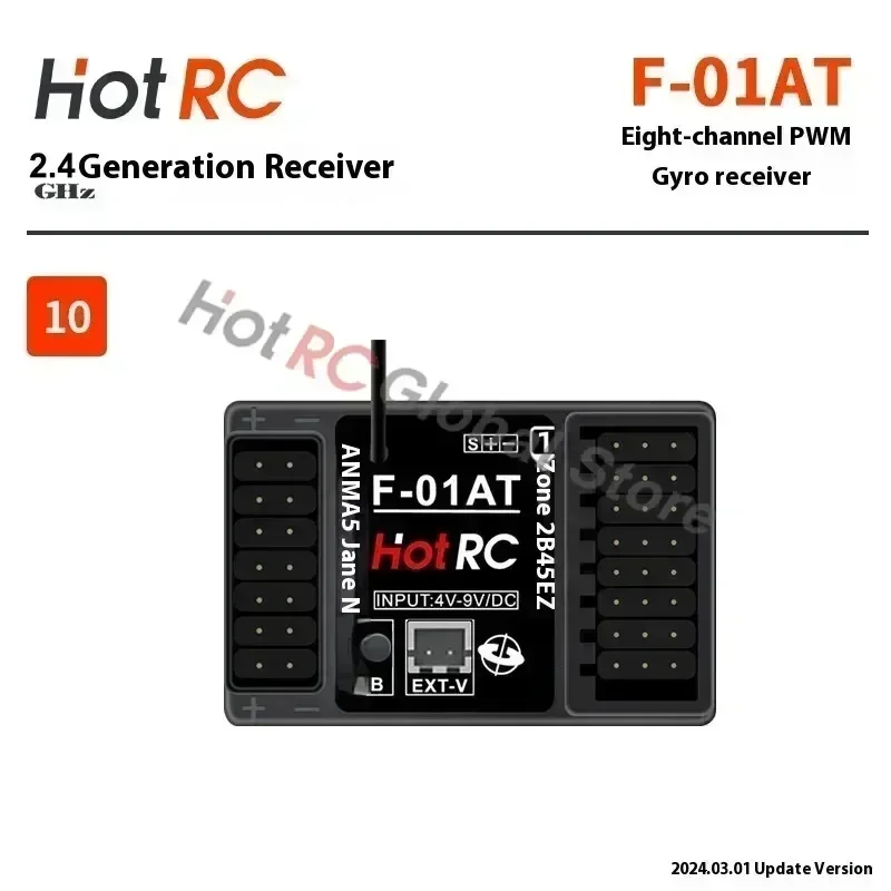HOTRC 2.4Ghz 4/6/8 Channel F-0 - Radio Transmitter 2.4Ghz review and price