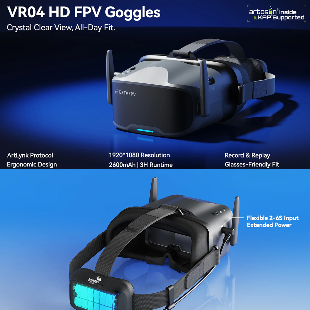 BETAFPV VR04 FPV Goggles HD Pr - Fpv Goggles review and price