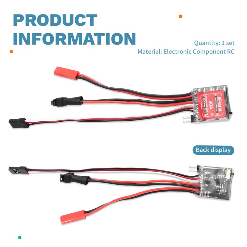 A49K-2X Micro-ESC 30A Brushed  - 4 In 1 Esc review and price