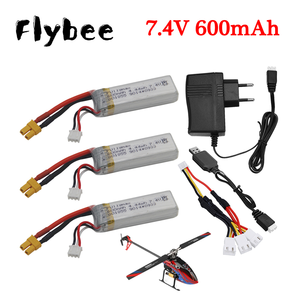 7.4V 600mAh Lipo Battery +7.4V - Drone Battery Charger review and price