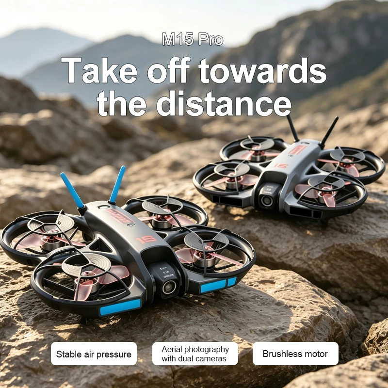2026 New M15 FPV Drone with Sc - Brushed Drone Motor review and price