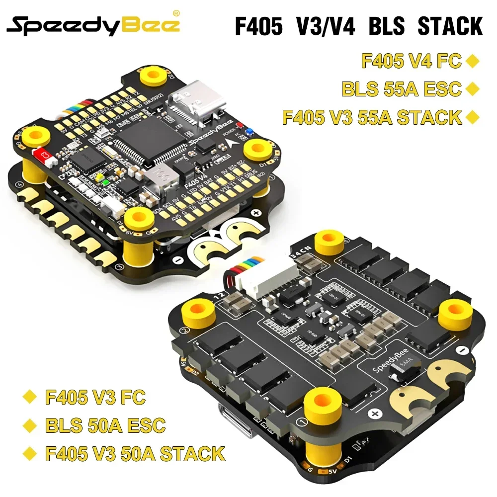 SpeedyBee F405 V3/V4 FC ESC St - F405 Flight Controller review and price