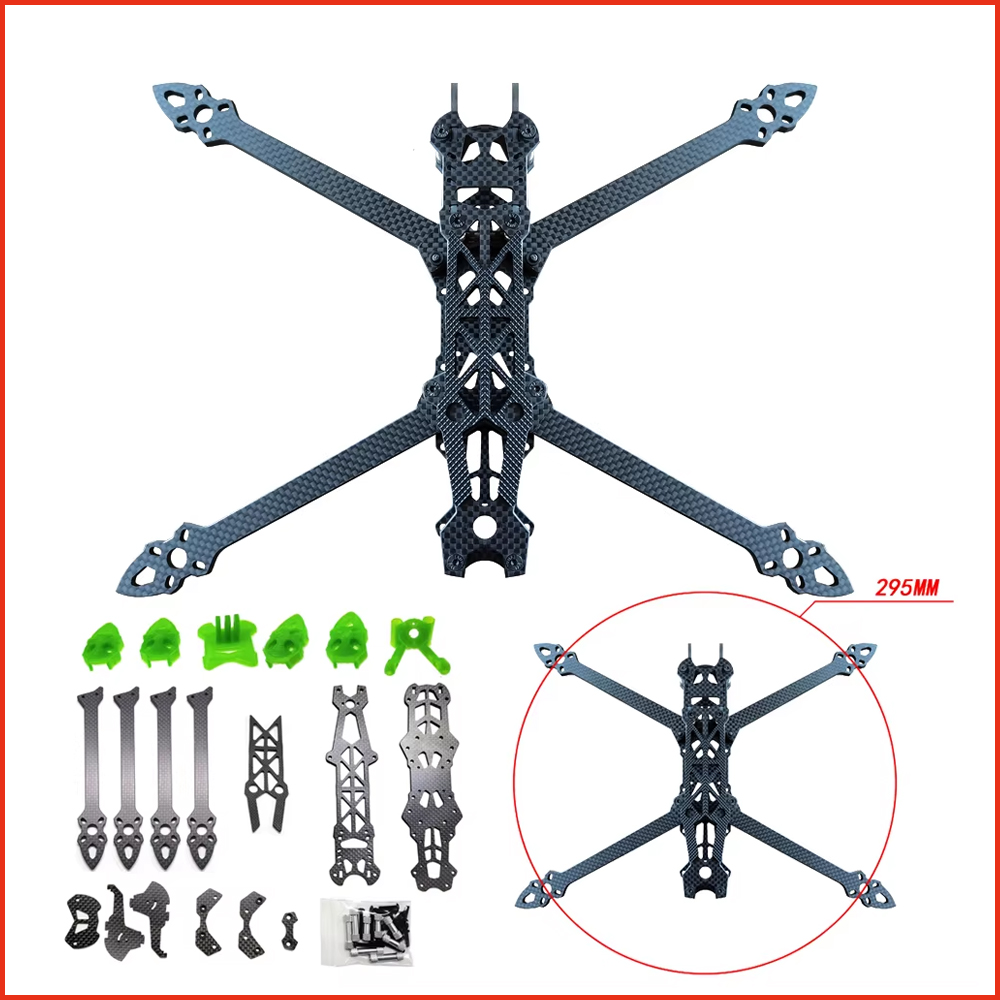 1pcs Mark4 Mark 4 HD 7inch 295 - Carbon Fiber Drone Frame review and price