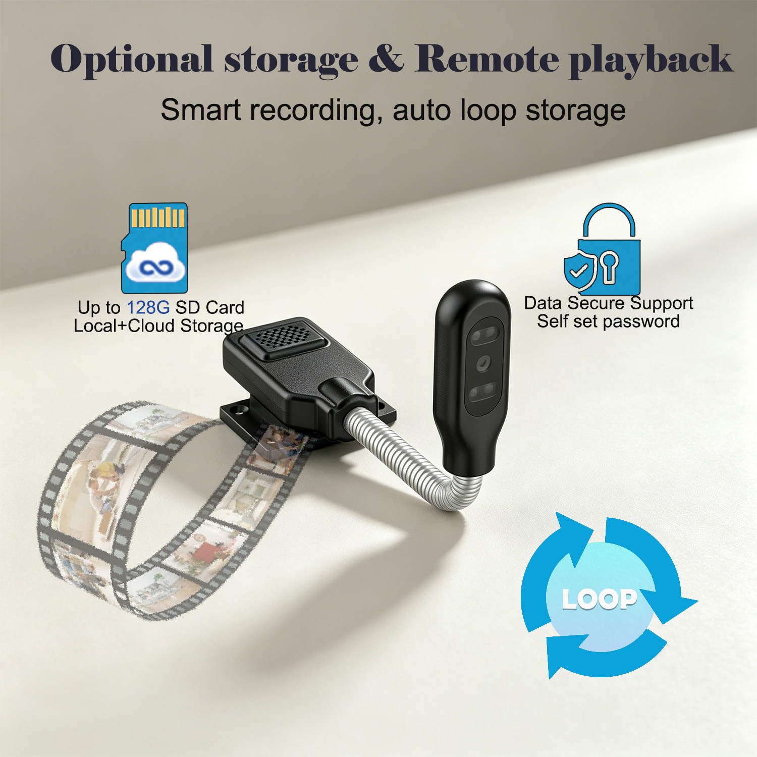 Flexible Gooseneck Baby Pet Mo - Hd Zero Camera review and price