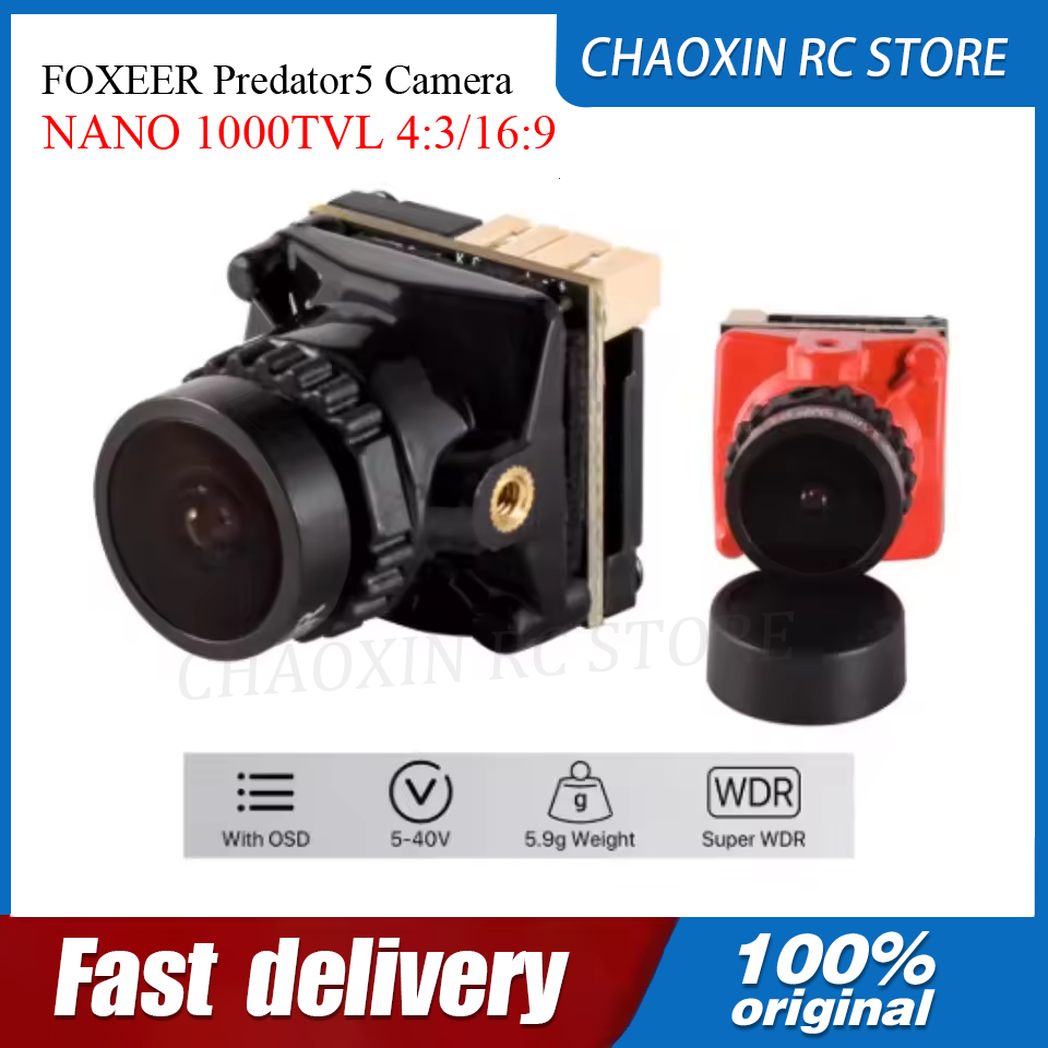FOXEER Predator5 Camera NANO 1 - Drone With Camera review and price