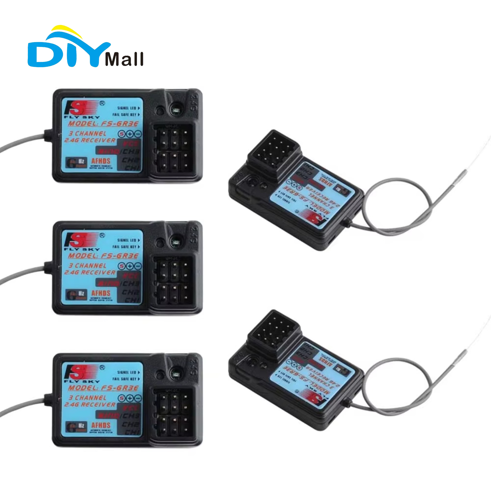 Flysky FS-GR3E 3CH 2.4GHz Wate - Flysky Transmitter review and price