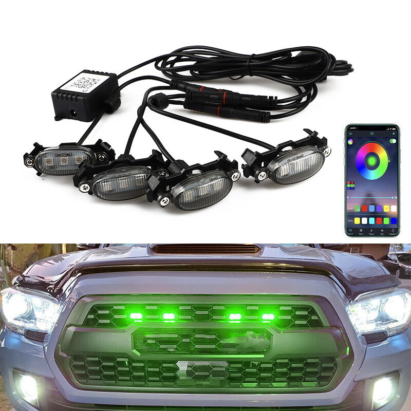 Car Grille LED Lights For Toyo - Smoke Stopper review and price