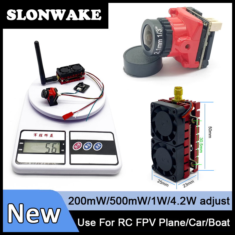 SLONWAKE 5.8G 48CH 4.2W VTX Tr - Fpv Goggles review and price