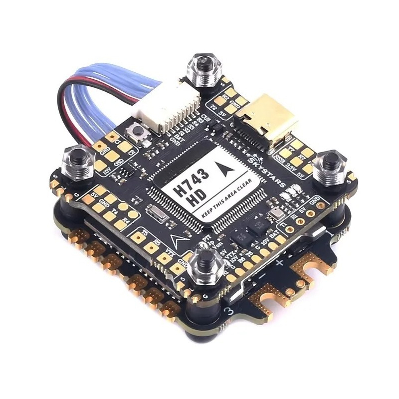 SKYSTARS H743 Dual Gyro Flight - 4 In 1 Esc review and price