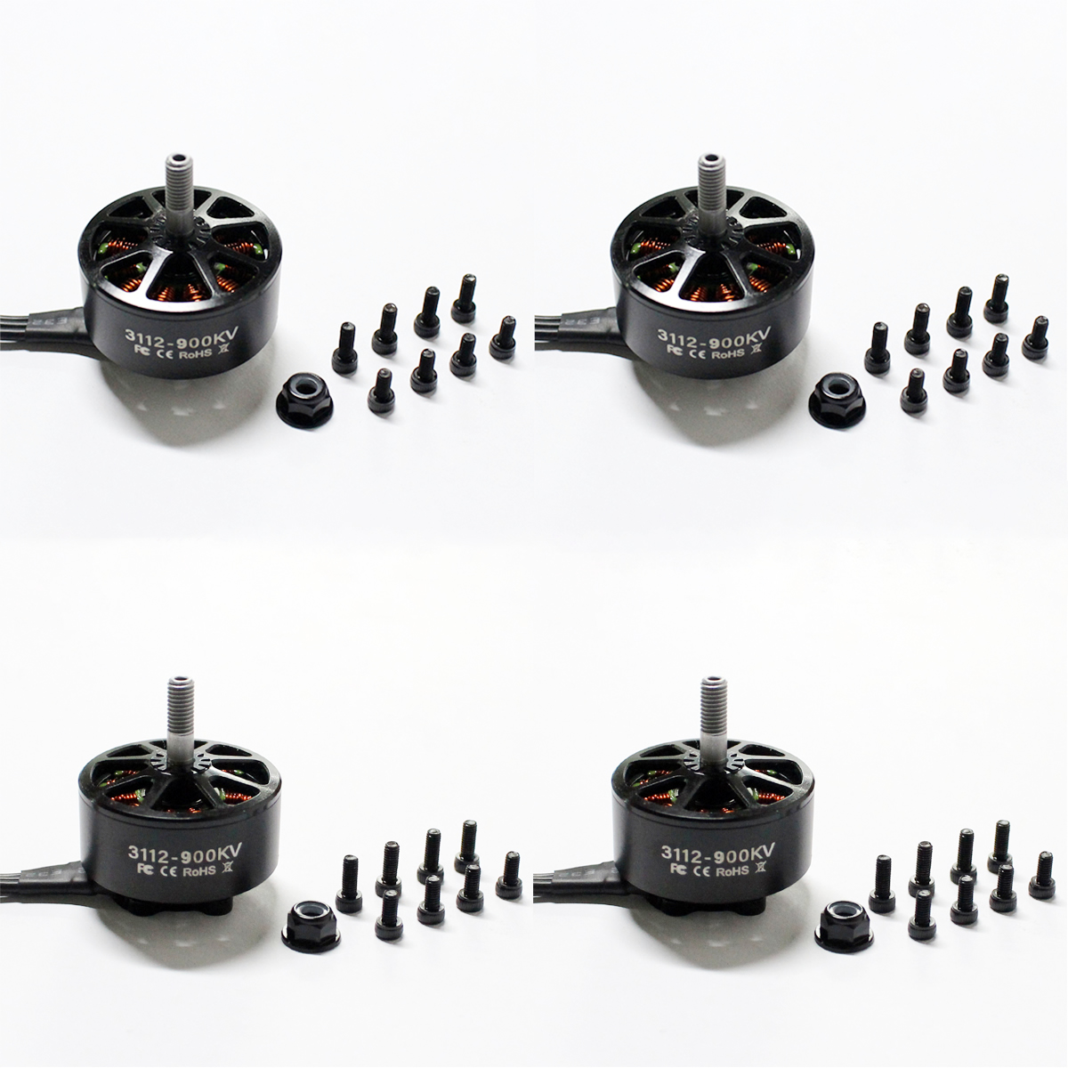 1/4PCS 3112 900KV Brushless Mo - Brushed Drone Motor review and price