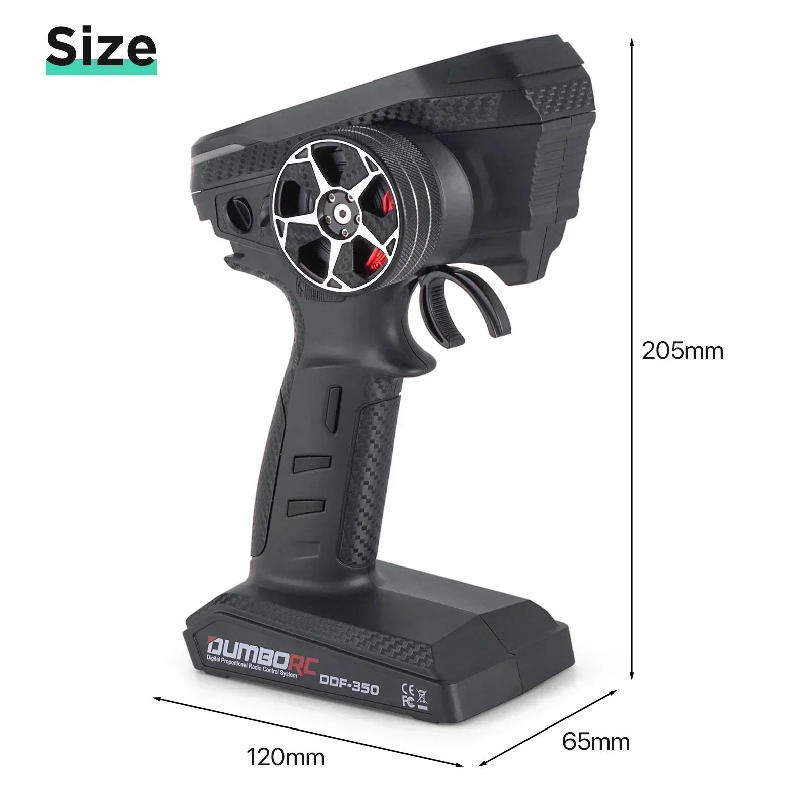 DUMBORC 10CH DDF-350 RC Remote - Radio Transmitter 2.4Ghz review and price