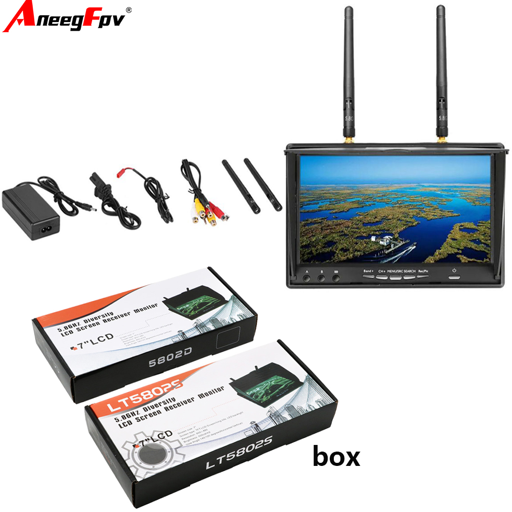 LCD5802D LCD5802S 7 Inch 5.8G  - Fpv Goggles review and price