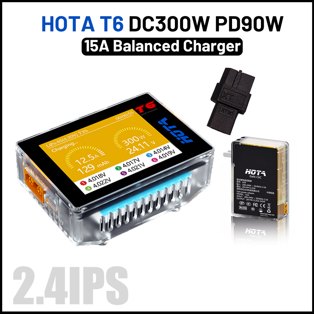 HOTA T6 300W Intelligent Charg - Balance Charger Rc review and price