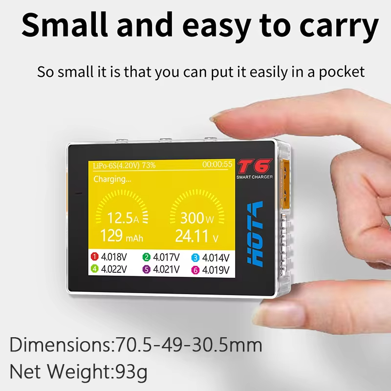 HOTA T6 300W Intelligent Charg - Balance Charger Rc review and price