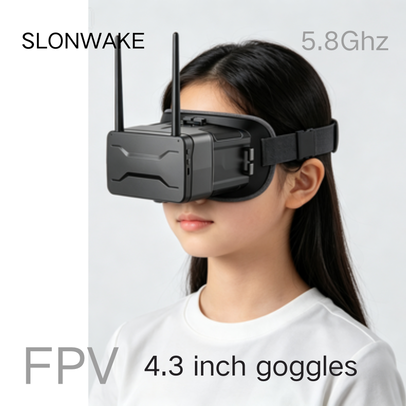 5.8G FPV Goggles 4.3 Inch 480* - Fpv Goggles review and price