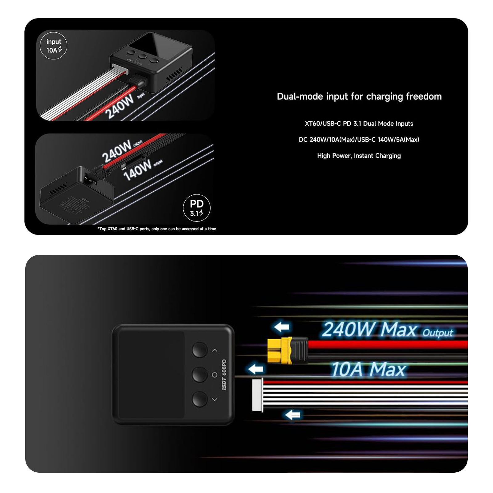 ISDT 608PD Smart Balance Charg - Balance Charger Rc review and price