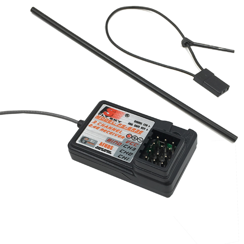 2PCS Flysky FS-GR3E AFHDS 3CH  - Flysky Transmitter review and price