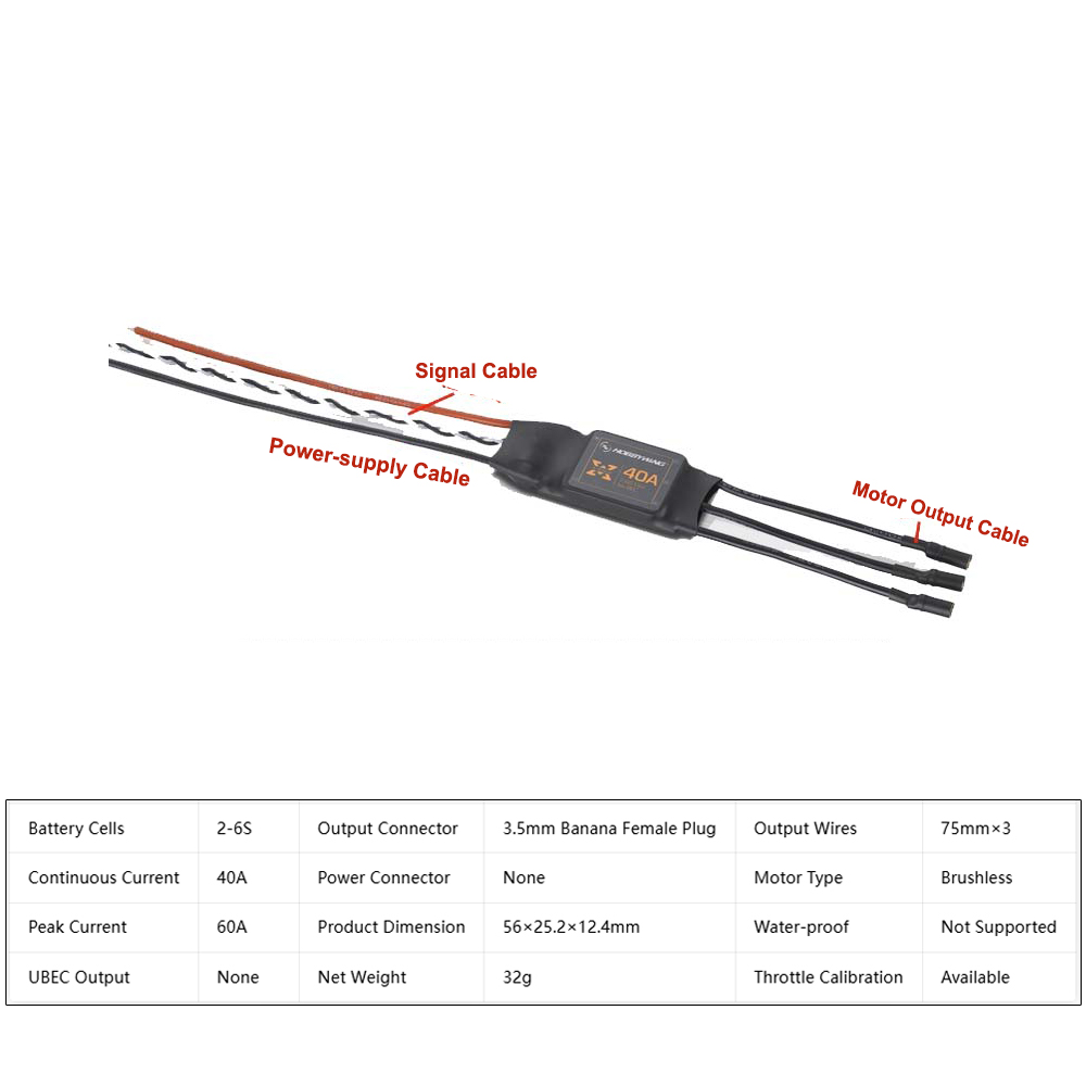 Hobbywing XRotor 40A Brushless - 4 In 1 Esc review and price