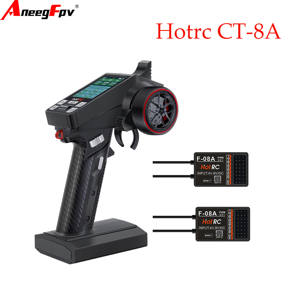 HOTRC CT-8A 8-CH Smart RC Tran - Radio Transmitter 2.4Ghz review and price