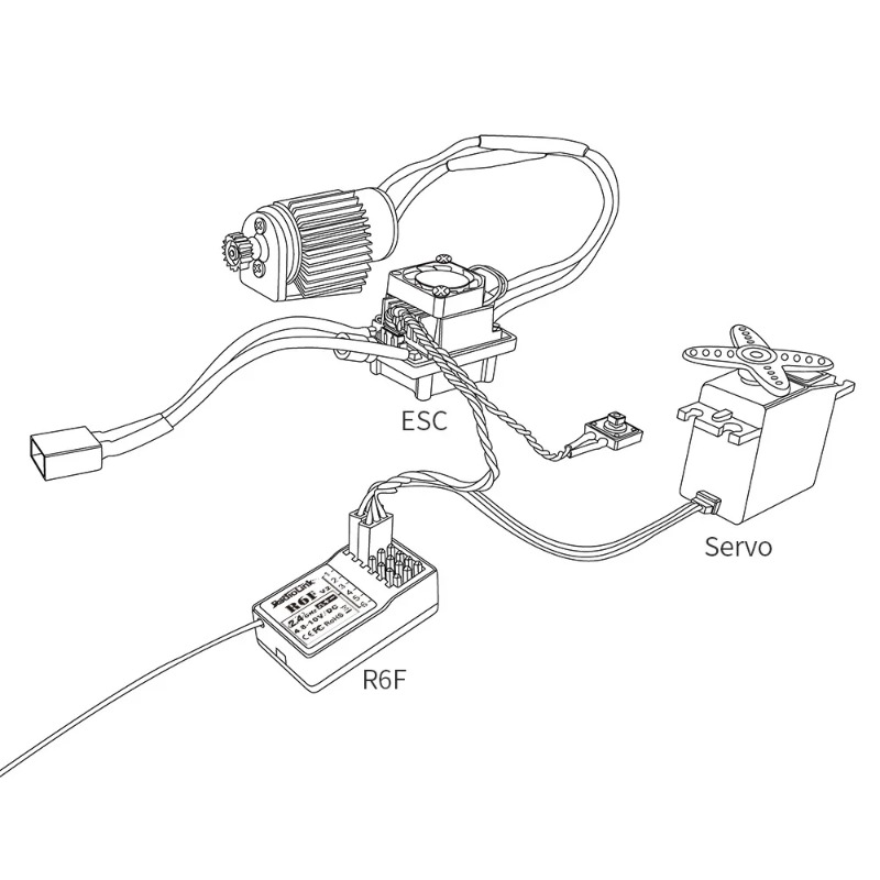 Radiolink R6F Receiver 6 Chann - Radio Transmitter 2.4Ghz review and price