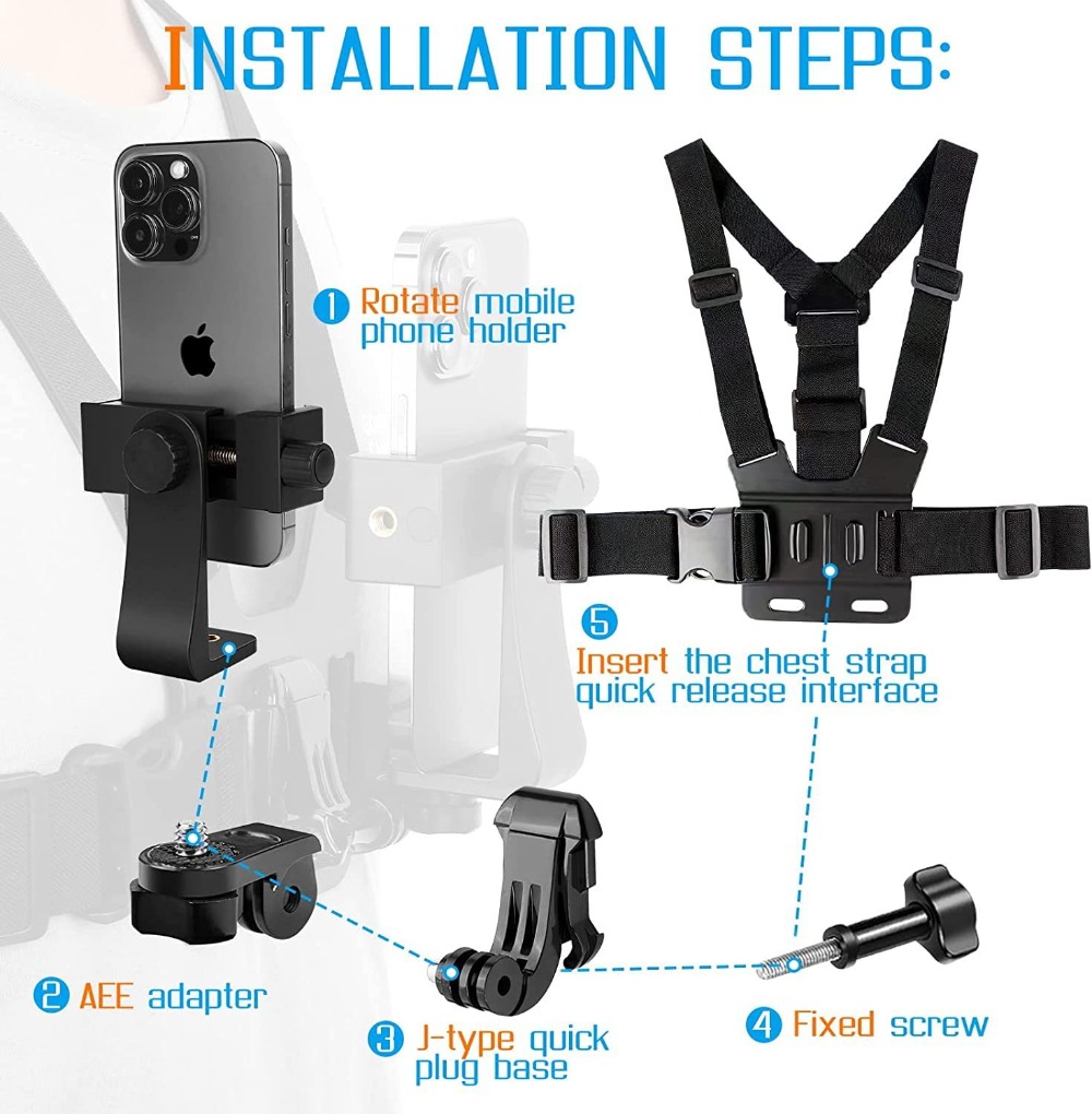 1 Set Adjustable Phone Clip Ho - Runcam Camera review and price