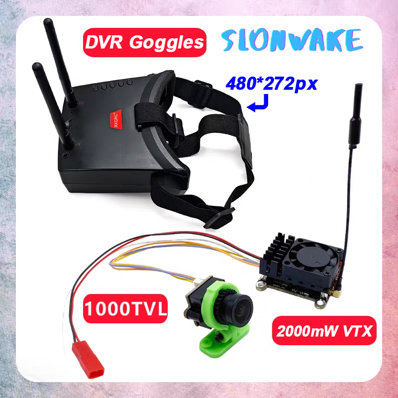 Over 20Km Range 5.8Ghz 2W FPV  - Fpv Goggles review and price