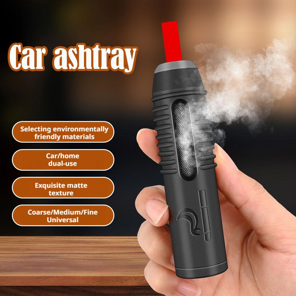 Portable Car Ashtray, No-Fall  - Smoke Stopper review and price