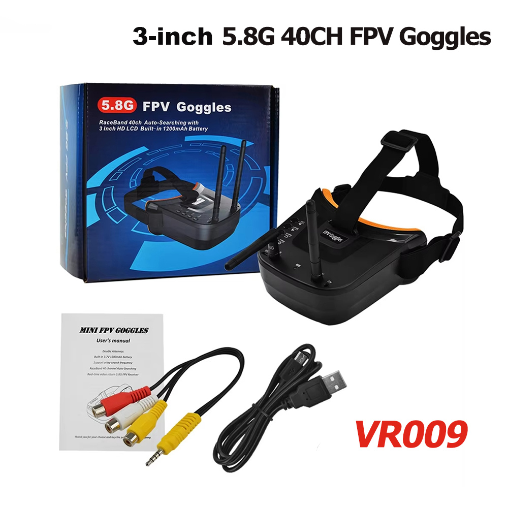 VR009 FPV Video Goggles 3Inch  - Fpv Goggles review and price