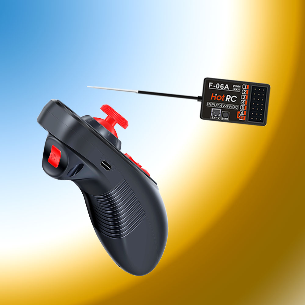 HOTRC DS-600 2.4GHz 6CH RC Boa - Radio Transmitter 2.4Ghz review and price