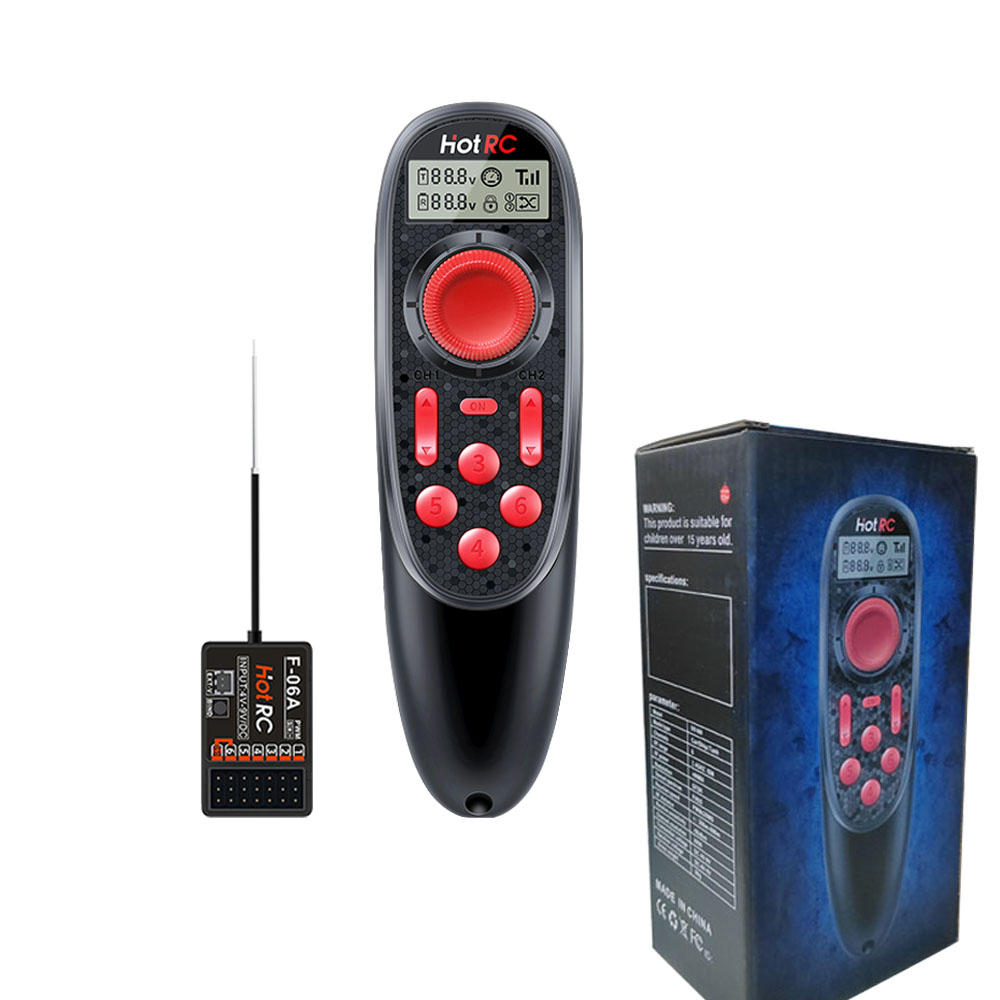 HOTRC DS-600 2.4GHz 6CH RC Boa - Radio Transmitter 2.4Ghz review and price