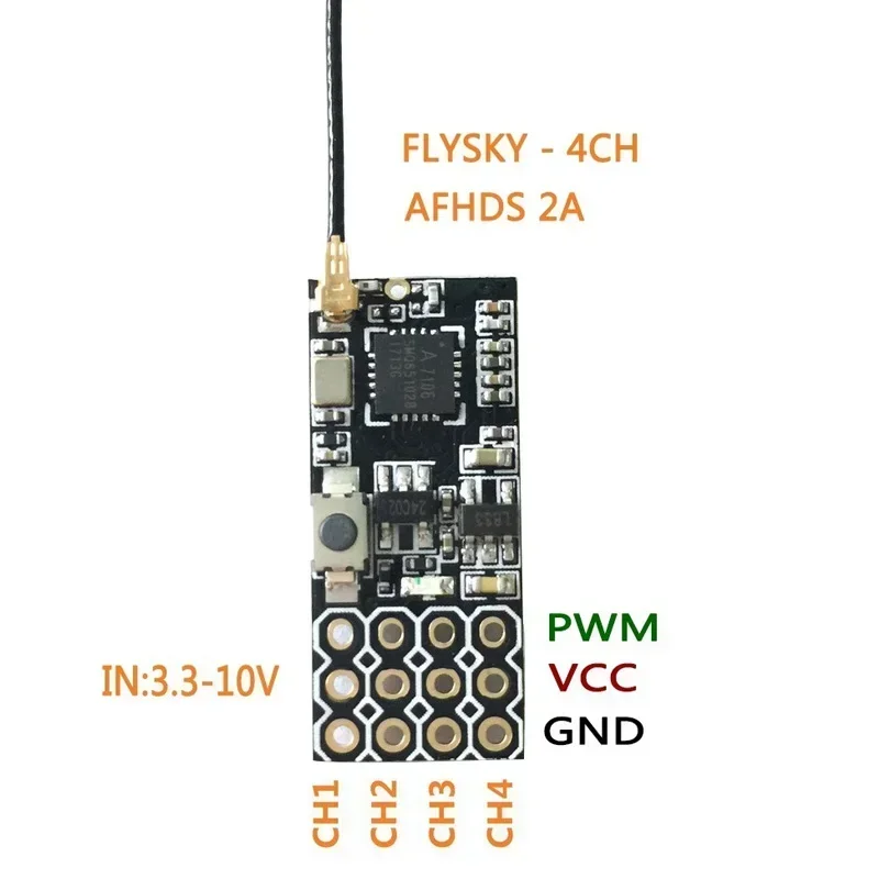 FS2A 4CH AFHDS 2A Mini Receive - Flysky Transmitter review and price