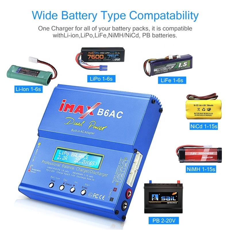 IMAX B6AC RC Charger 80W 6A 2- - Balance Charger Rc review and price